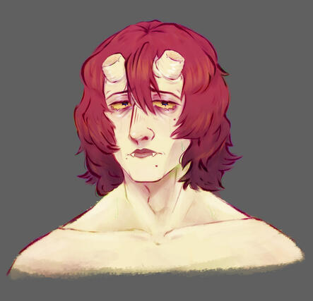 (OC) Practice and Gift art of a friends One Piece OC