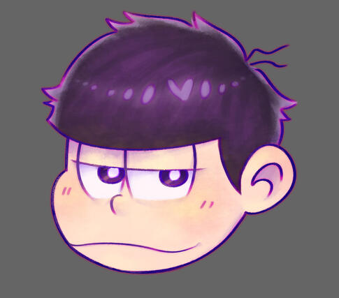 (Osomatsu-san) Experimental ichi flat color