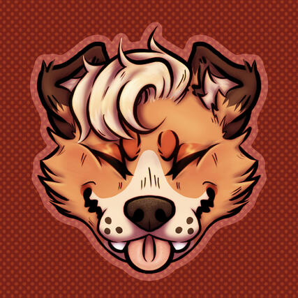 (Fursona) icon of my fursona Kita