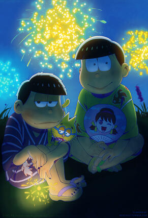 (Osomatsu-san) edit of Ichimatsu and Choromatsu w/ my [somewhat outdated] headcanons