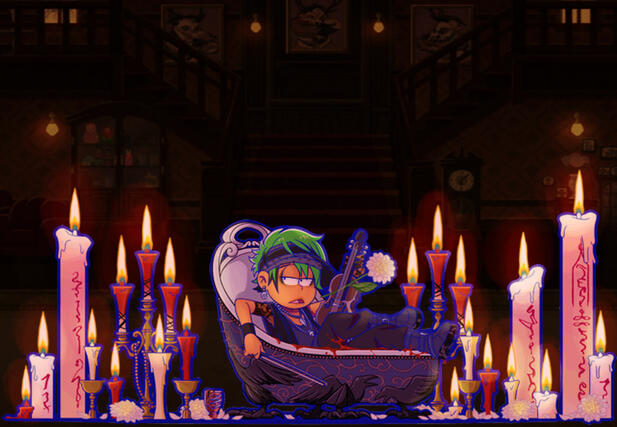 (Osomatsu-san) Gift edit of Band/ Broken Night Choromatsu/ JADE W/ headcanons