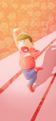 (Osomatsu-san) Osomatsu Phone wallpaper [[ F2U, no credit necessary ]]