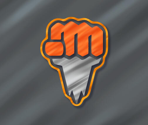 (Pokemon) Fighting type logo shiny background [[ F2U no credit necessary ]]