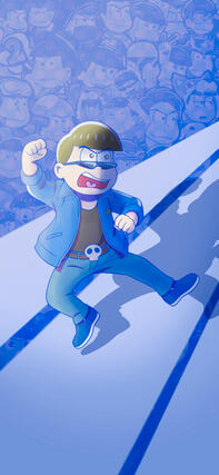 (Osomatsu-san) Karamatsu Phone wallpaper [[ F2U, no credit necessary ]]