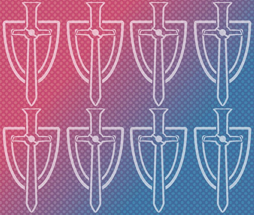 (Pokemon) SwSh Champion logo repeating background [[ F2U no credit necessary ]]
