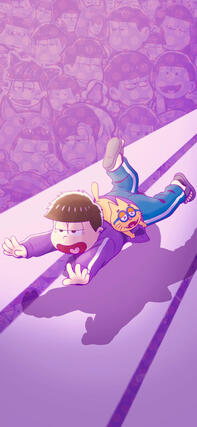 (Osomatsu-san) Ichimatsu Phone wallpaper [[ F2U, no credit necessary ]]